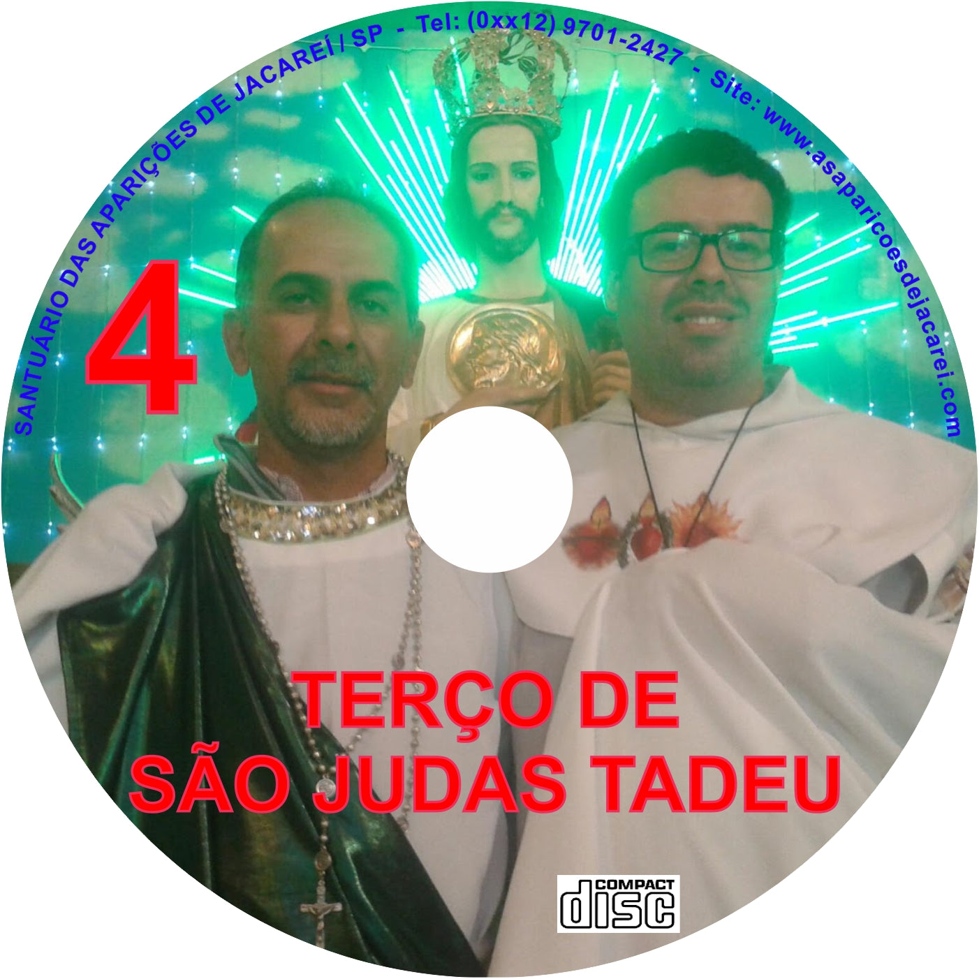 CD Terço de São Judas Tadeu 4 CD Terço de São Judas Tadeu 4